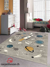 Lade das Bild in den Galerie-Viewer, Kinderteppich Teppich Indigo Kids, 22611 95-Grey