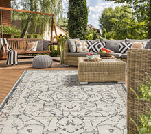 Lade das Bild in den Galerie-Viewer, Salsa in-& Outdoor Teppich, 54531 160-Cream - Moderner Wetterfester Teppich für Innen & Aussen