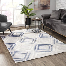 Lade das Bild in den Galerie-Viewer, Teppich Evra 7006-grey