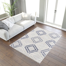 Lade das Bild in den Galerie-Viewer, Teppich Evra 7006-grey