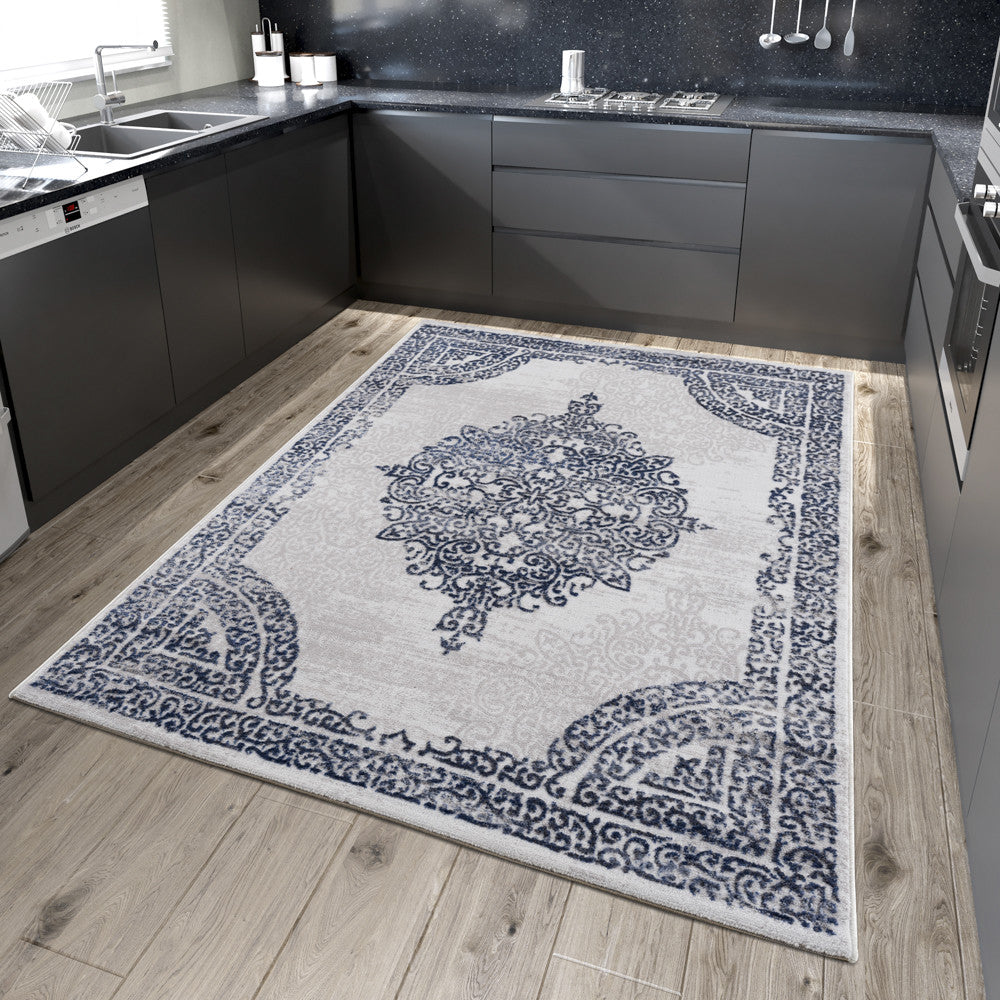 Teppich Evra 7001-Light Grey