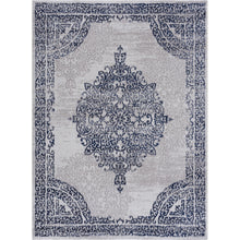 Lade das Bild in den Galerie-Viewer, Teppich Evra 7001-Light Grey