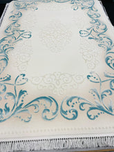 Lade das Bild in den Galerie-Viewer, Teppich Abiye, 5827-Türkis