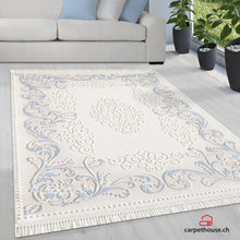 Lade das Bild in den Galerie-Viewer, Teppich Abiye, 5827-Türkis