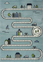 Lade das Bild in den Galerie-Viewer, Kinderteppich Teppich Indigo Kids, 22710 30-Ice Blue