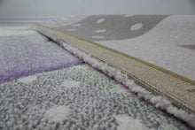 Lade das Bild in den Galerie-Viewer, Kinderteppich Pastel Kids Stern 20339 250-Lila