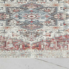 Lade das Bild in den Galerie-Viewer, Waschbarer Flachwebeteppich Edessa 1302 Cream Multi