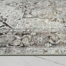 Lade das Bild in den Galerie-Viewer, Waschbarer Flachwebeteppich Edessa 1304 Cream Grey