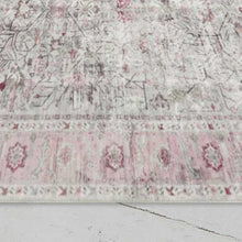 Lade das Bild in den Galerie-Viewer, Waschbarer Flachwebeteppich Edessa 1305 Cream Pink