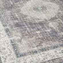 Lade das Bild in den Galerie-Viewer, Waschbarer Flachwebeteppich Edessa 1306 Grey Beige