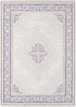 Lade das Bild in den Galerie-Viewer, Sanat Harmony 3201 Lila | Moderner Kurzflorteppich – Carpethouse