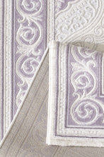 Lade das Bild in den Galerie-Viewer, Sanat Harmony 3201 Lila | Moderner Kurzflorteppich – Carpethouse