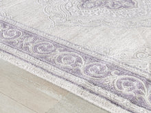 Lade das Bild in den Galerie-Viewer, Sanat Harmony 3201 Lila | Moderner Kurzflorteppich – Carpethouse
