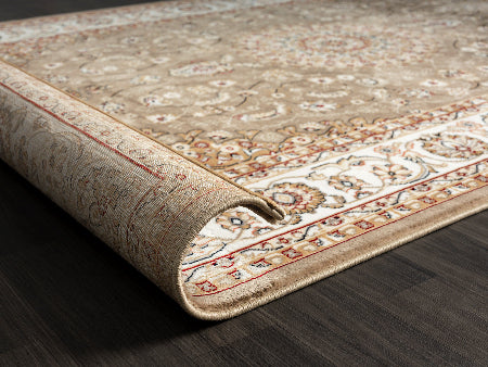 Teppich Dubai | Beige | Kurzflorteppich