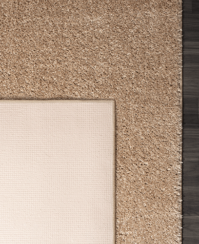 Hochflor Teppich Flash 9010 70 Beige – Rund