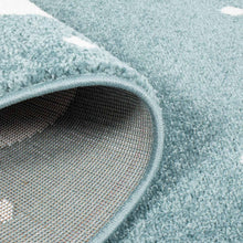 Lade das Bild in den Galerie-Viewer, Kinderteppich Bubble Kids 1334 Blau