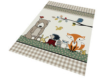 Lade das Bild in den Galerie-Viewer, Kinderteppich DIAMOND KIDS Tiere