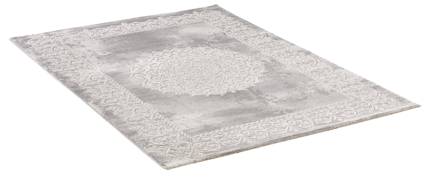 Sanat Harmony | Light Grau | Kurzflorteppich