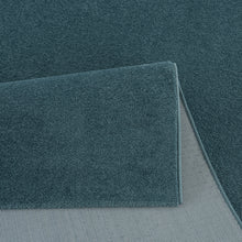 Lade das Bild in den Galerie-Viewer, Teppich Uni 9505-Blue