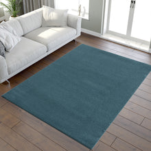 Lade das Bild in den Galerie-Viewer, Teppich Uni 9505-Blue