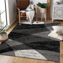 Lade das Bild in den Galerie-Viewer, Teppich, Vintage 1690 Black, Sanat