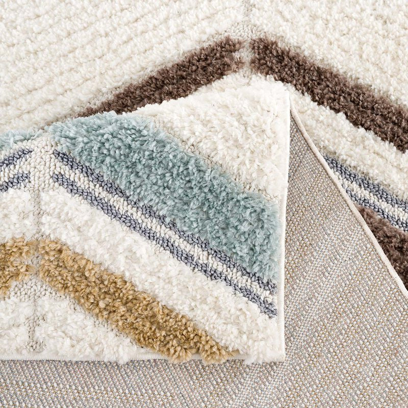 Hochflor Teppich Focus 3009 Multi – Rund
