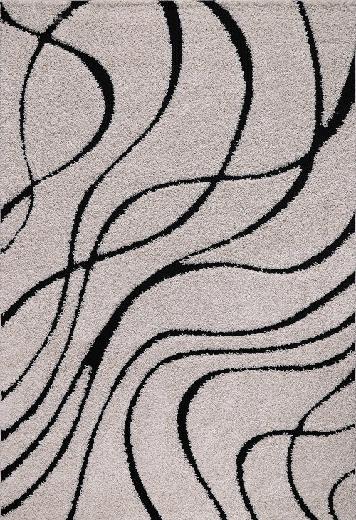 Sanat Hochflor-Teppich Luxus 3505-Cream