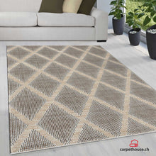 Lade das Bild in den Galerie-Viewer, Sirena Moderner Designer Teppich, 56066 260-Cream