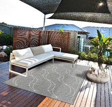 Lade das Bild in den Galerie-Viewer, Teppich Tenerife Plus, In- & Outdoor Teppich, 54092 95-Grey