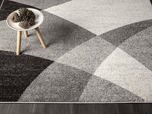 Lade das Bild in den Galerie-Viewer, Thales Moderner Teppich 6100 995-Grey