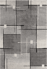 Lade das Bild in den Galerie-Viewer, Thales Moderner Teppich 6102 995-Grey
