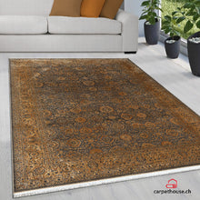 Lade das Bild in den Galerie-Viewer, Orientalischer Teppich Belize Edition 37780 207 Copper-Blue