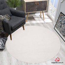 Bild im Galerie-Viewer laden (Kuscheliger Fellteppich Focus 47 60 Cream – Rund)