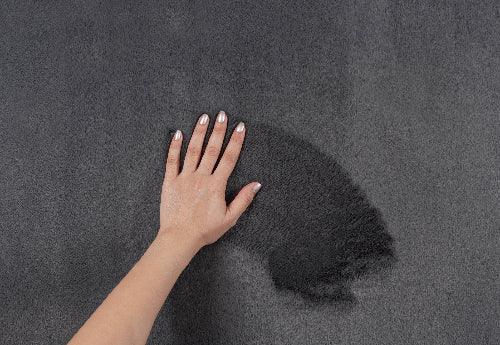 Hochflor Teppich Focus 47 995 Anthracite – Rund