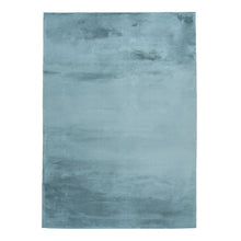 Lade das Bild in den Galerie-Viewer, Hochflorteppich Topia Uni Blau