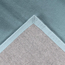 Lade das Bild in den Galerie-Viewer, Hochflorteppich Topia Uni Blau