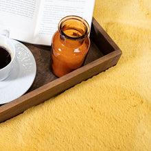 Lade das Bild in den Galerie-Viewer, Hochflorteppich Topia Uni Gelb