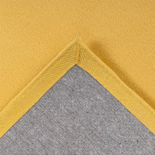 Lade das Bild in den Galerie-Viewer, Hochflorteppich Topia Uni Gelb