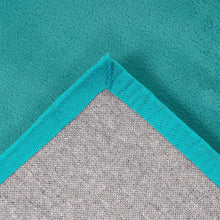 Lade das Bild in den Galerie-Viewer, Hochflorteppich Topia Uni Petrol