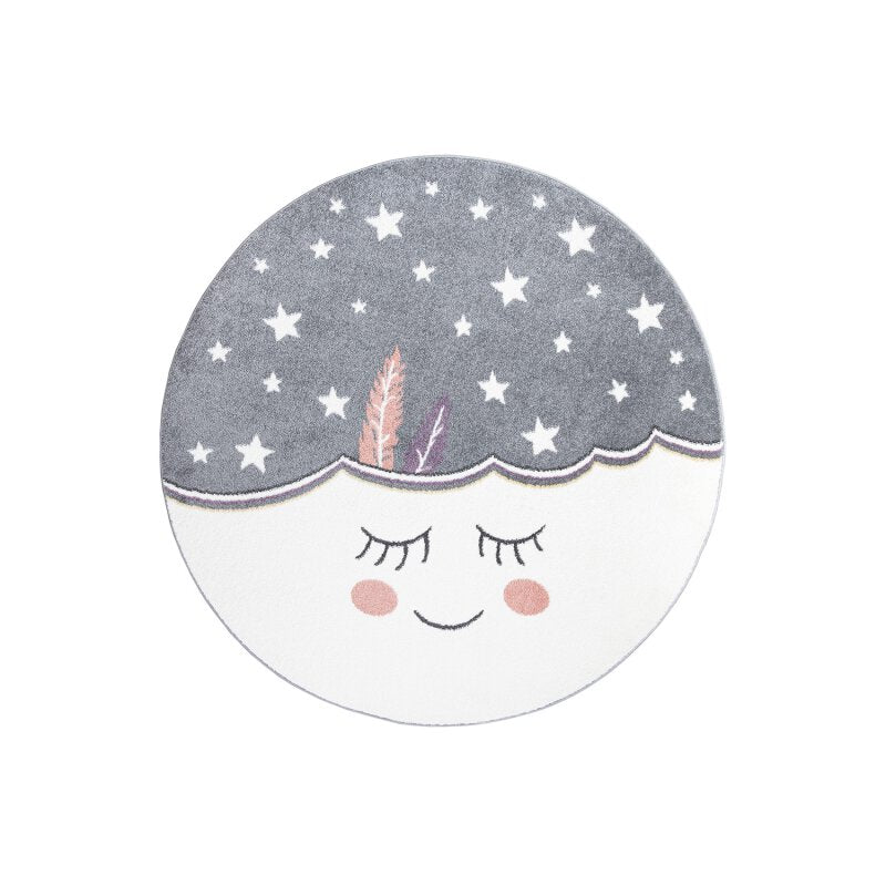 Kinderteppich Anime 895 Grau