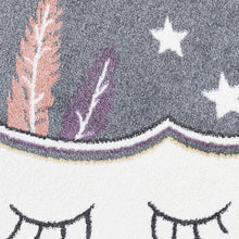 Lade das Bild in den Galerie-Viewer, Kinderteppich Anime 895 Grau