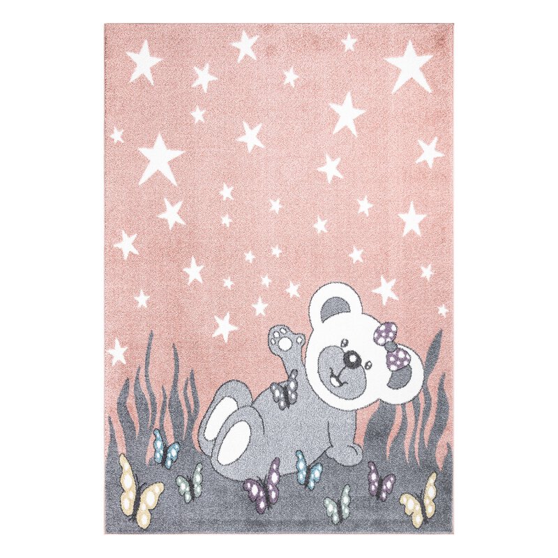 Kinderteppich Anime 916 Rosa