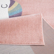 Bild im Galerie-Viewer laden (Kinderteppich Anime 921 Rosa – Rund)