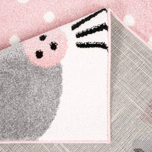 Lade das Bild in den Galerie-Viewer, Kinderteppich Bubble Kids 1316 Rosa