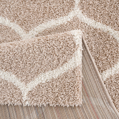 Madrid Beige – Hochflor Teppich