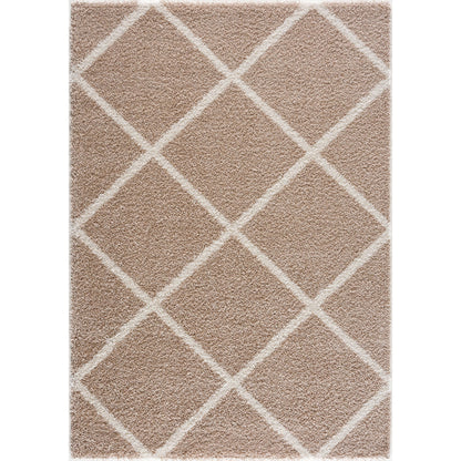 Madrid Beige – Hochflor Teppich