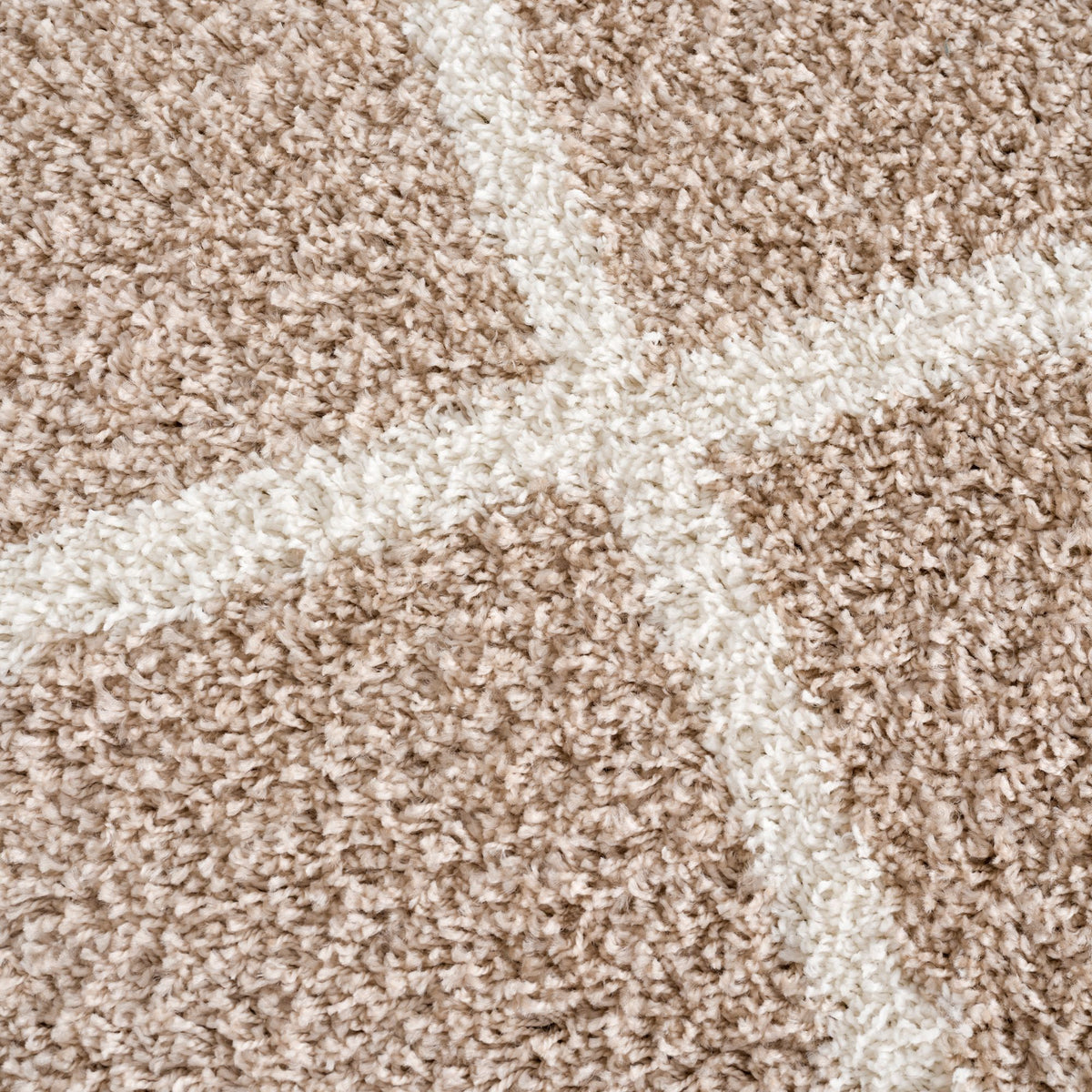 Madrid Beige – Hochflor Teppich