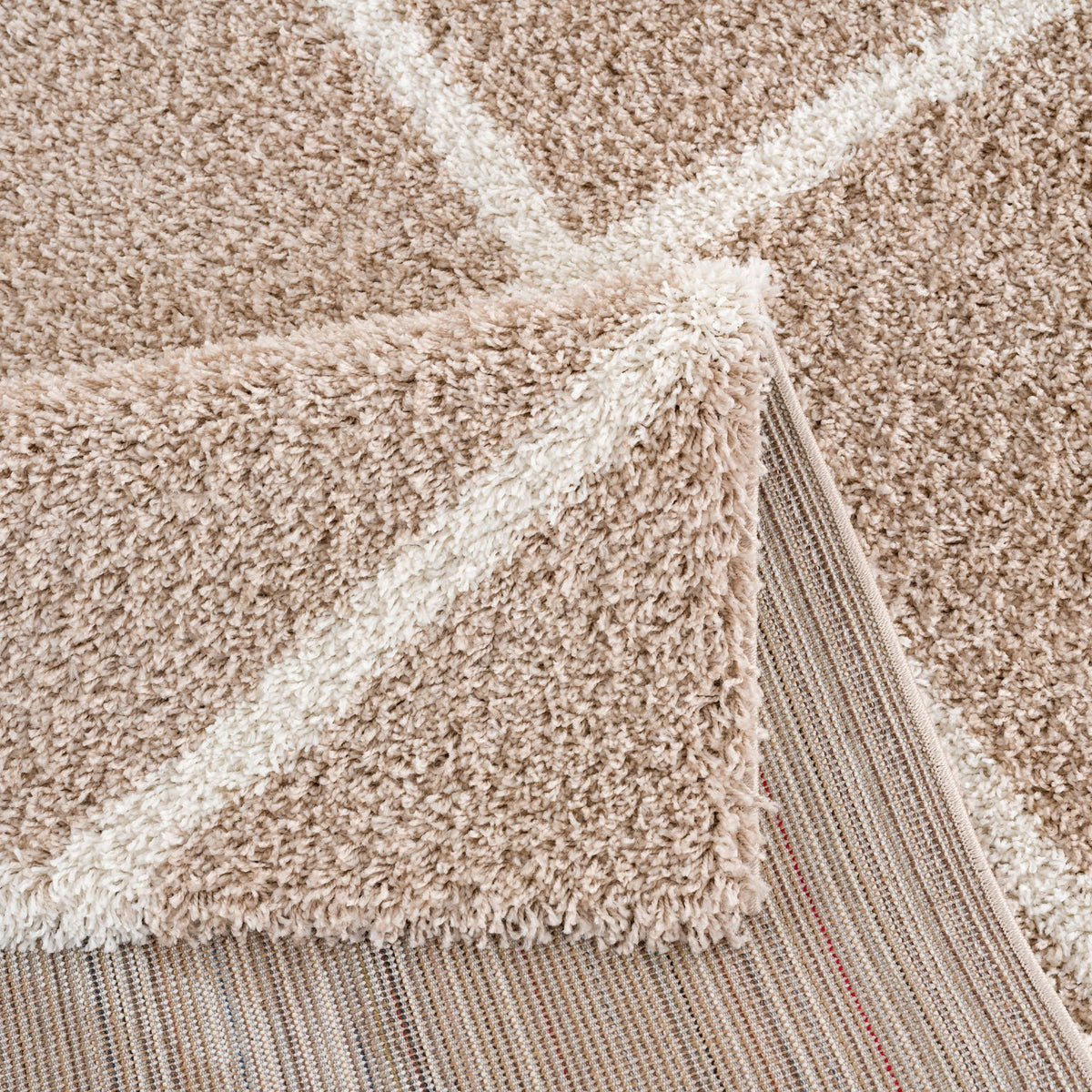 Madrid Beige – Hochflor Teppich
