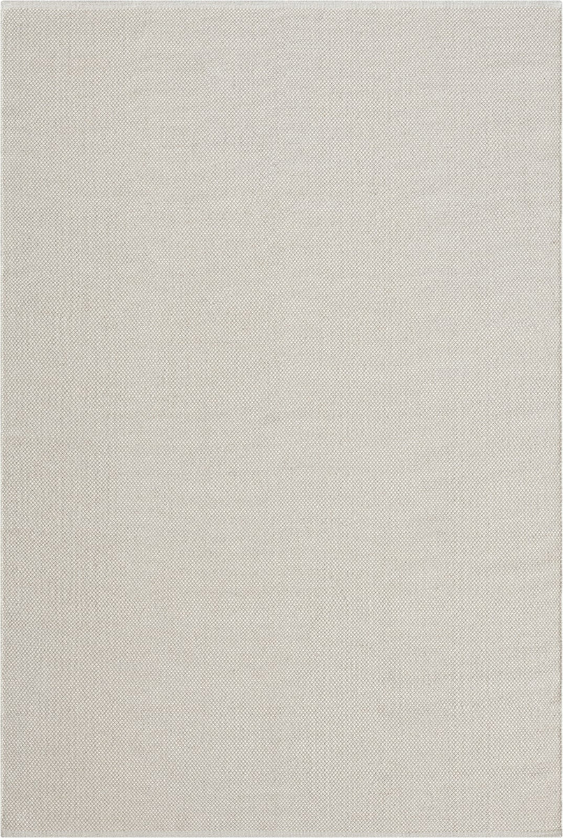 Stockholm Boho Natur handgewebter Wollteppich, 1050 60-Cream
