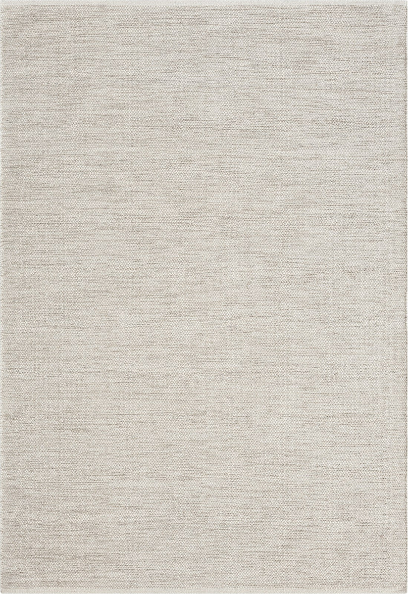 Stockholm Boho Natur handgewebter Wollteppich, 1050 70-Cream Beige